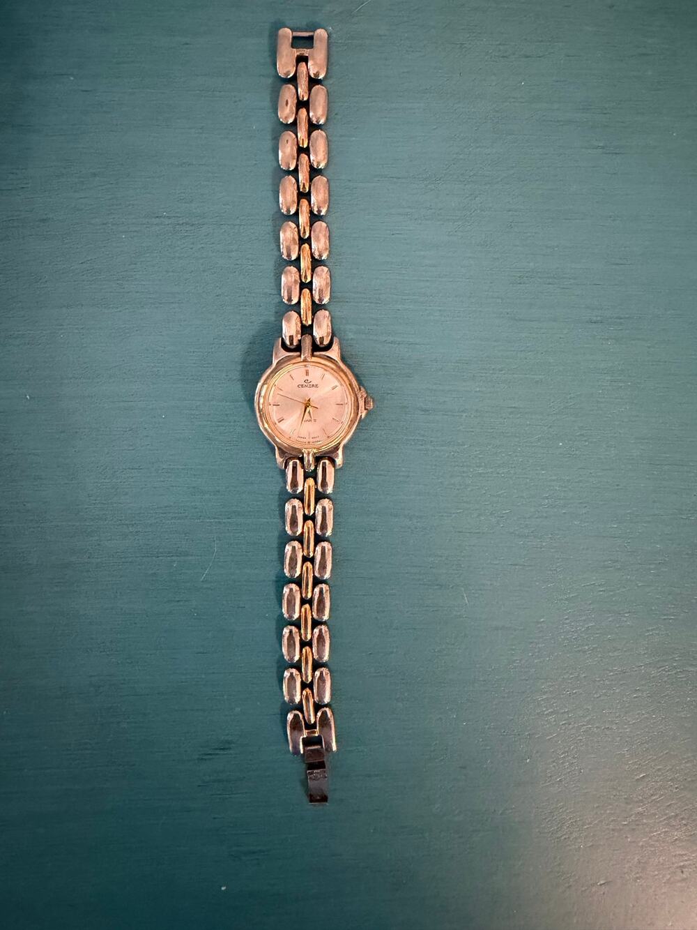 Vintage Cenere two-tone working watch